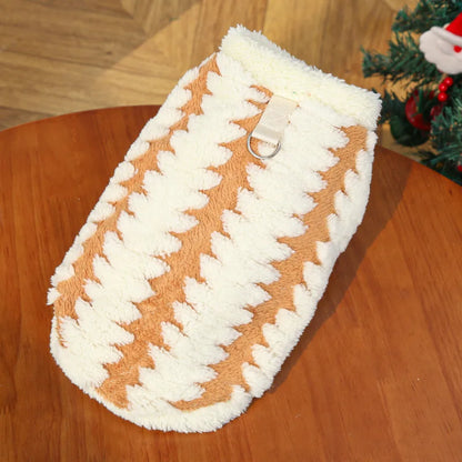 XS-8XL Large Dog Clothes for Small Medium Big Dogs Winter Fleece Sweatshirt Warm Two-Legged Pets Christmas Puppy Clothing