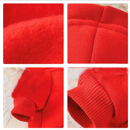 Pet Hoodies Adidog Clothes For Small Dogs Puppy Jacket Sweatshirt Coat Labrador Costume Autumn Winter Keep Warm Pets Clothing