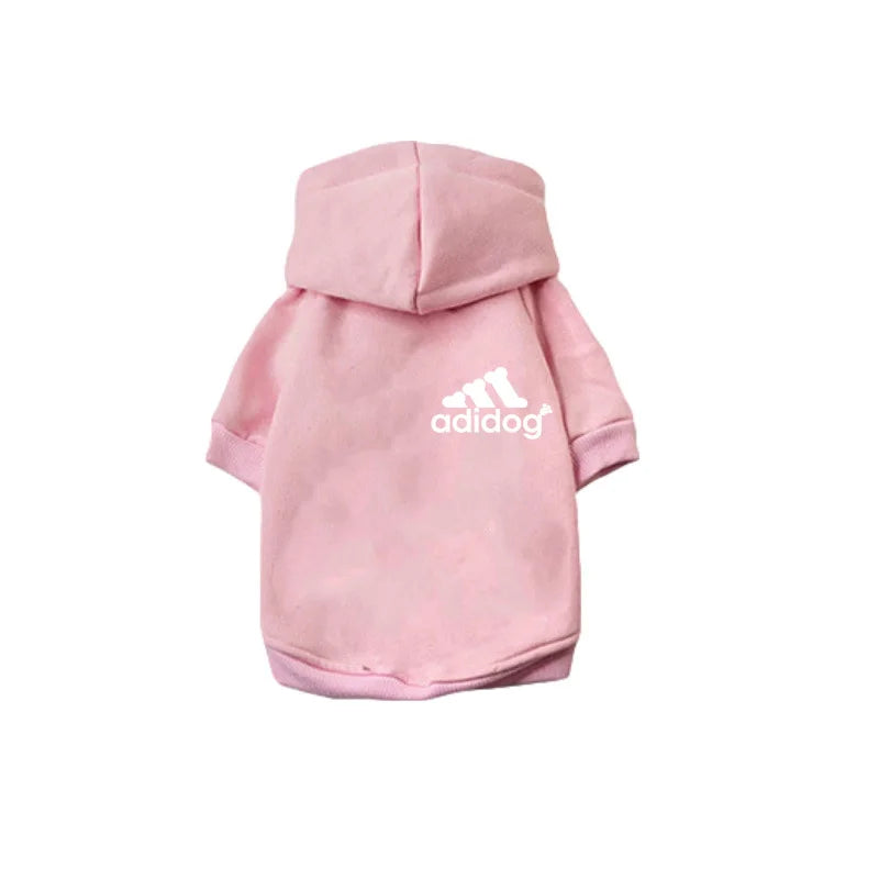 Pet Hoodies Adidog Clothes For Small Dogs Puppy Jacket Sweatshirt Coat Labrador Costume Autumn Winter Keep Warm Pets Clothing